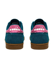 Diadora Casual Sneaker Leather Upper Blue Unisex