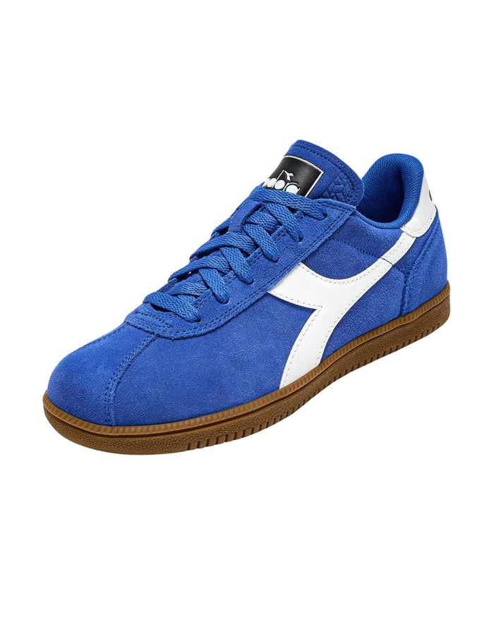 Diadora Sneaker Casual Tomaia In Pelle Blu Unisex 2