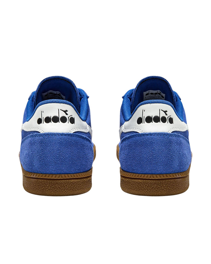 Diadora Sneaker Casual Tomaia In Pelle Blu Unisex 3