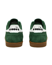 Diadora Sneaker Casual Tomaia In Pelle Verde Unisex