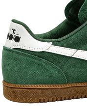 Diadora Sneaker Casual Tomaia In Pelle Verde Unisex