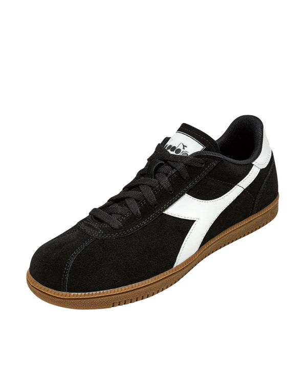 Diadora Sneaker Casual Tomaia In Pelle Nero Unisex-2