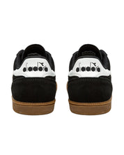 Diadora Sneaker Casual Tomaia In Pelle Nero Unisex
