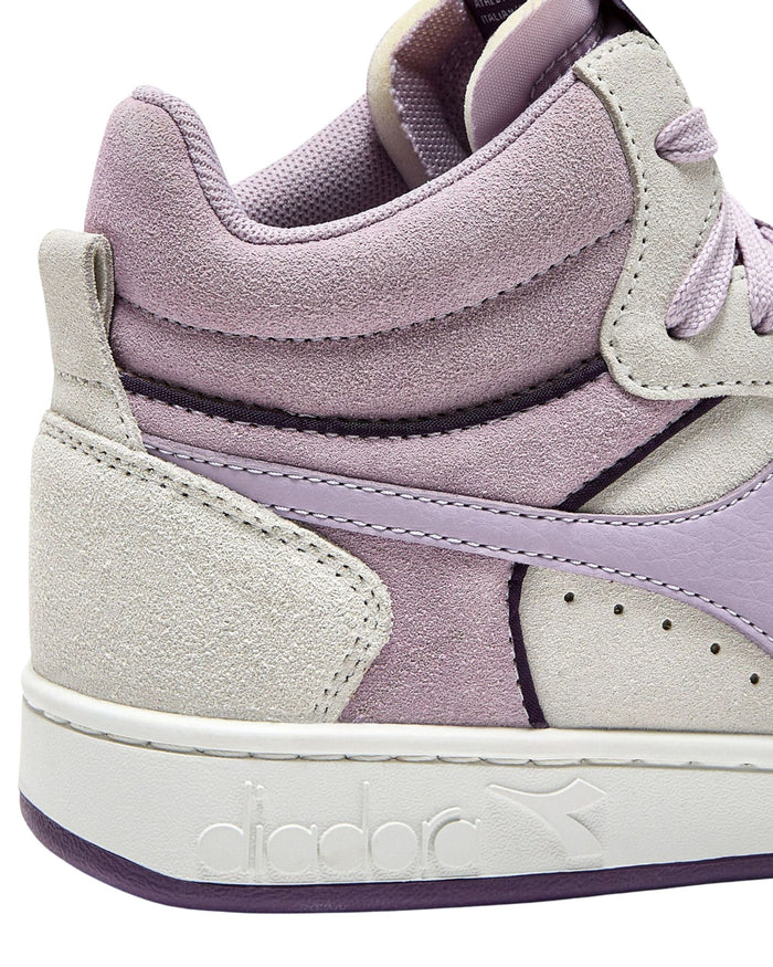 Diadora Magic Basket Demi Suede Wn Bianco Donna 4