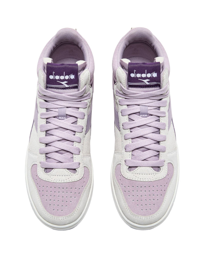 Diadora Magic Basket Demi Suede Wn Bianco Donna 5