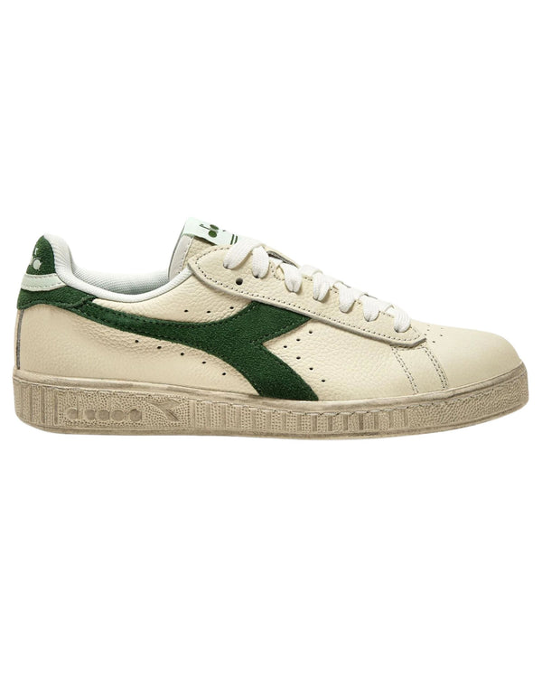 Diadora Game L Low Waxed Suede Pop Verde Unisex