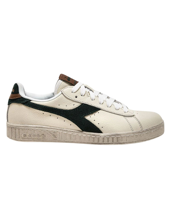 Diadora Game L Low Waxed Suede Pop Nero Unisex