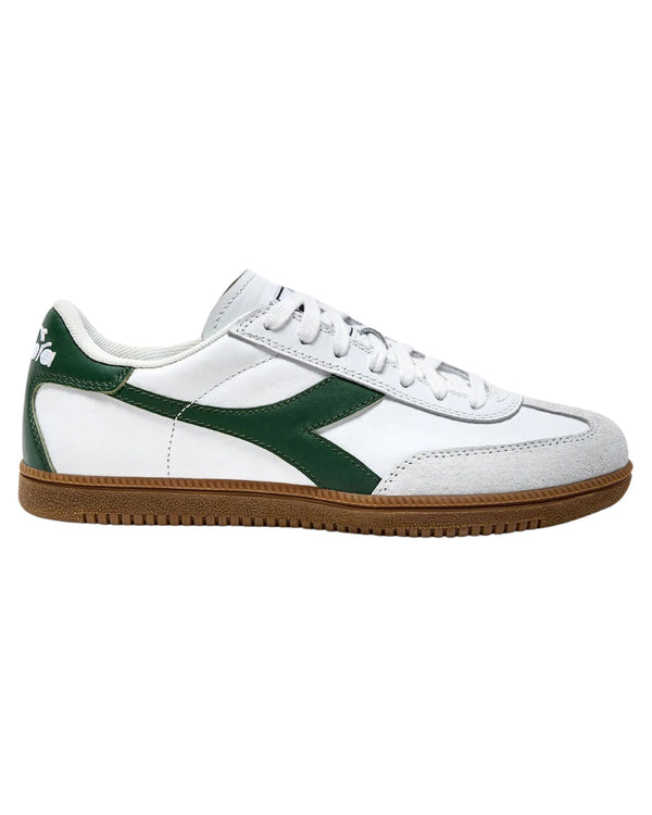 Diadora Sneaker Bassa Stile Terrace Bianco Uomo