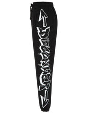 Disclaimer In Felpa Con Scritte Laterali Nero Uomo