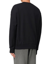 Disclaimer Maglia Girocollo Scritte Logo Nero Uomo