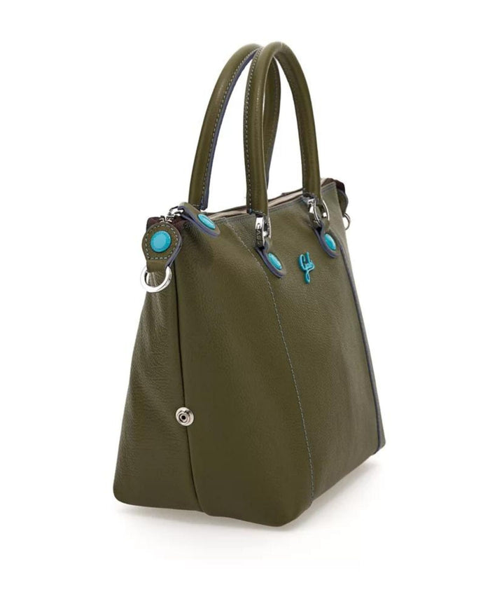 Gabs Convertible Hobo Shopper Tote Satchel Backpack Green Women 5