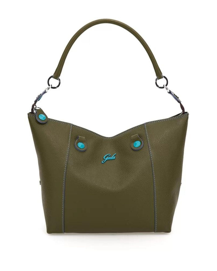 Gabs Convertible Hobo Shopper Tote Satchel Backpack Green Women 8