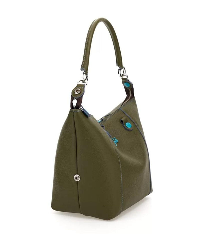 Gabs Convertible Hobo Shopper Tote Satchel Backpack Green Women 9