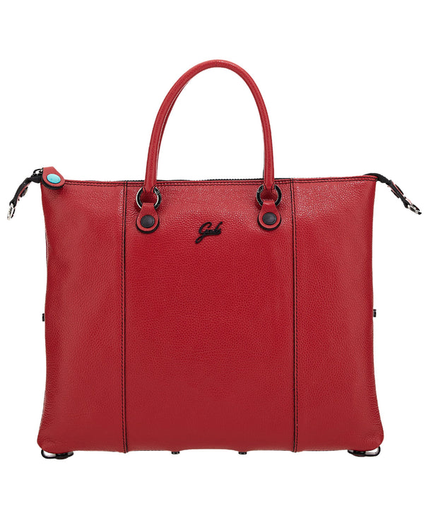 Gabs Trasformabile Hobo Shopper Tote Bauletto Zaino Rosso Donna