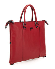 Gabs Borsa Trasformabile Hobo Shopper Tote Bauletto Zaino Rosso Fuoco Donna