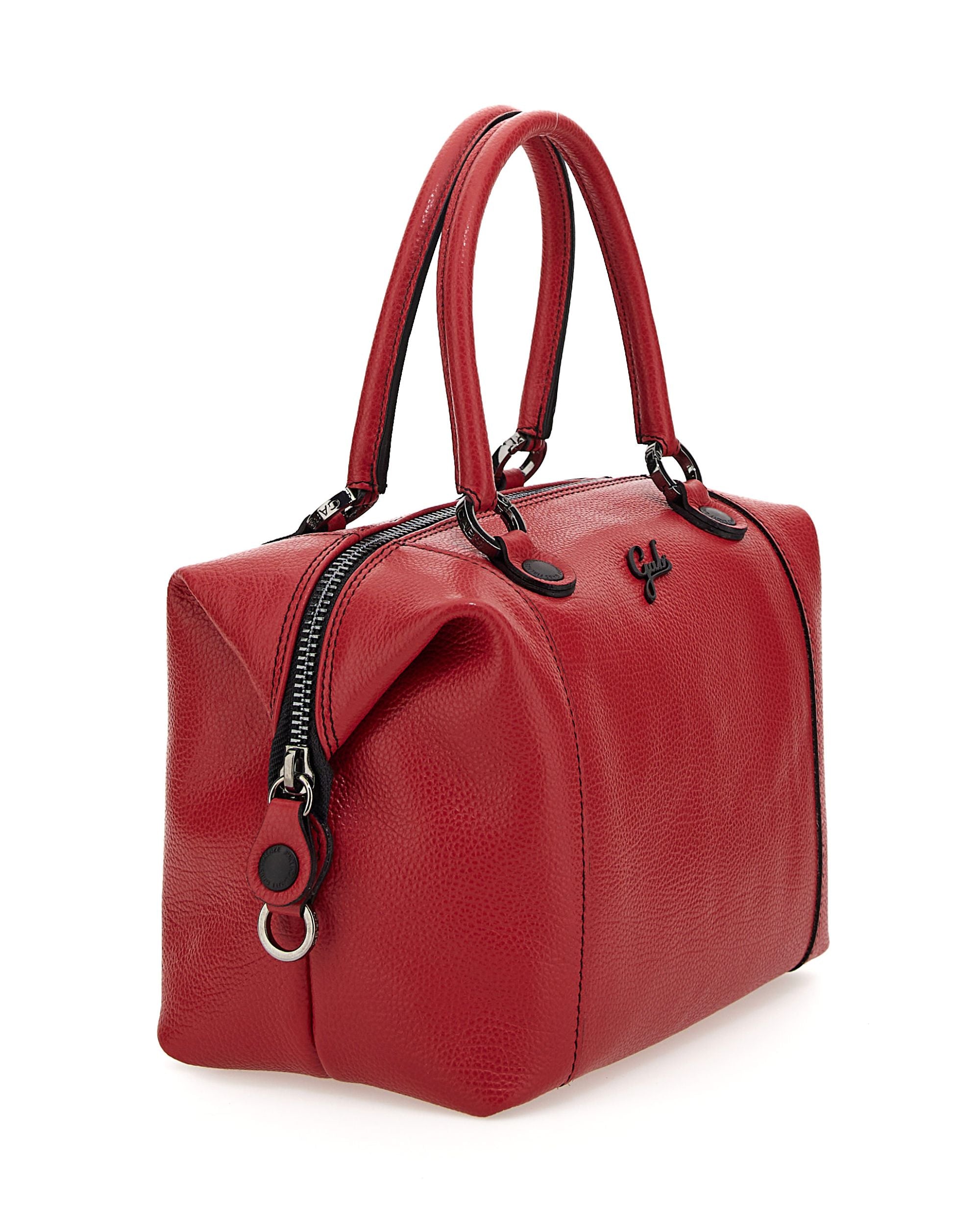 Gabs Borsa Trasformabile Hobo Shopper Tote Bauletto Zaino Rosso Fuoco Donna