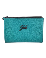 Gabs Zip Porta Monete Carte Banconote 14x10x2 Cm Verde Donna