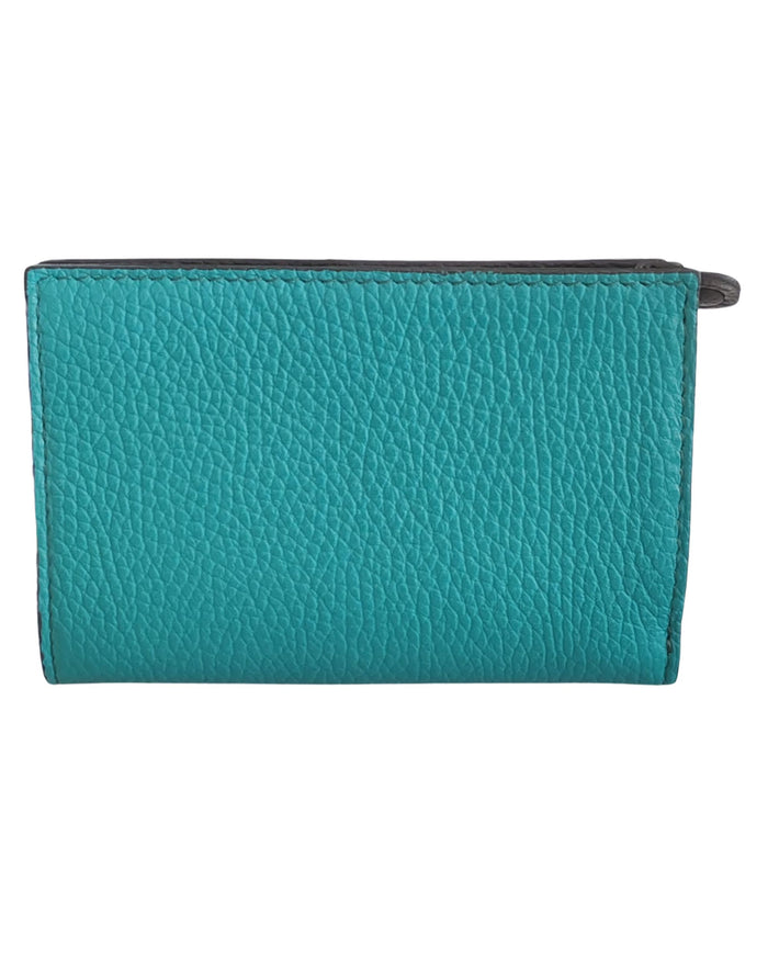 Gabs Zip Porta Monete Carte Banconote 14x10x2 Cm Verde Donna 3