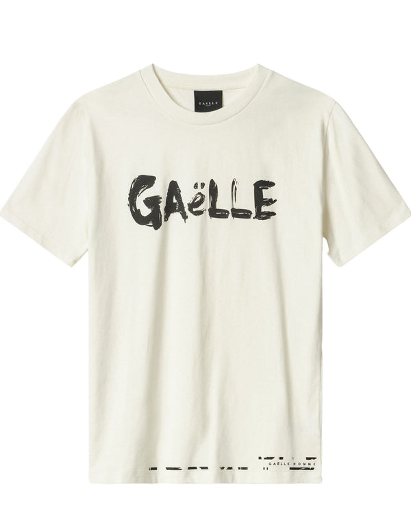 Gaelle Jersey Logo Bianco Uomo