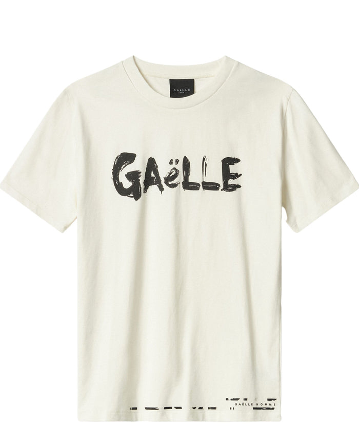 Gaelle Jersey Logo Bianco Uomo 1