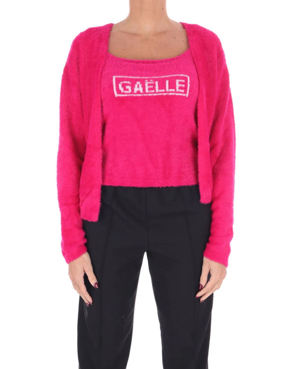 Gaelle Cropped Con Log Viola Donna