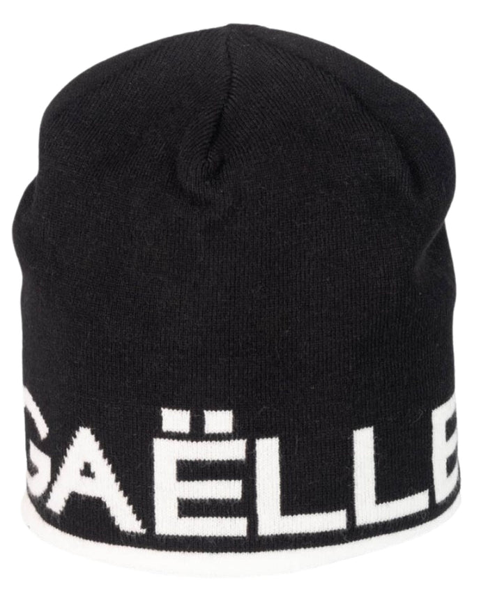 Gaelle Jacquard Logo Nero Unisex 1