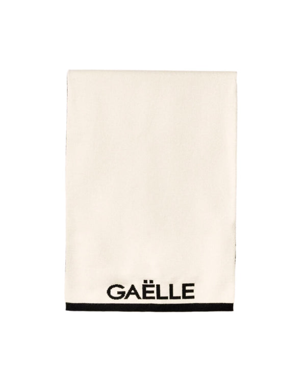 Gaelle Jacquard Con Logo Bianco Unisex-2