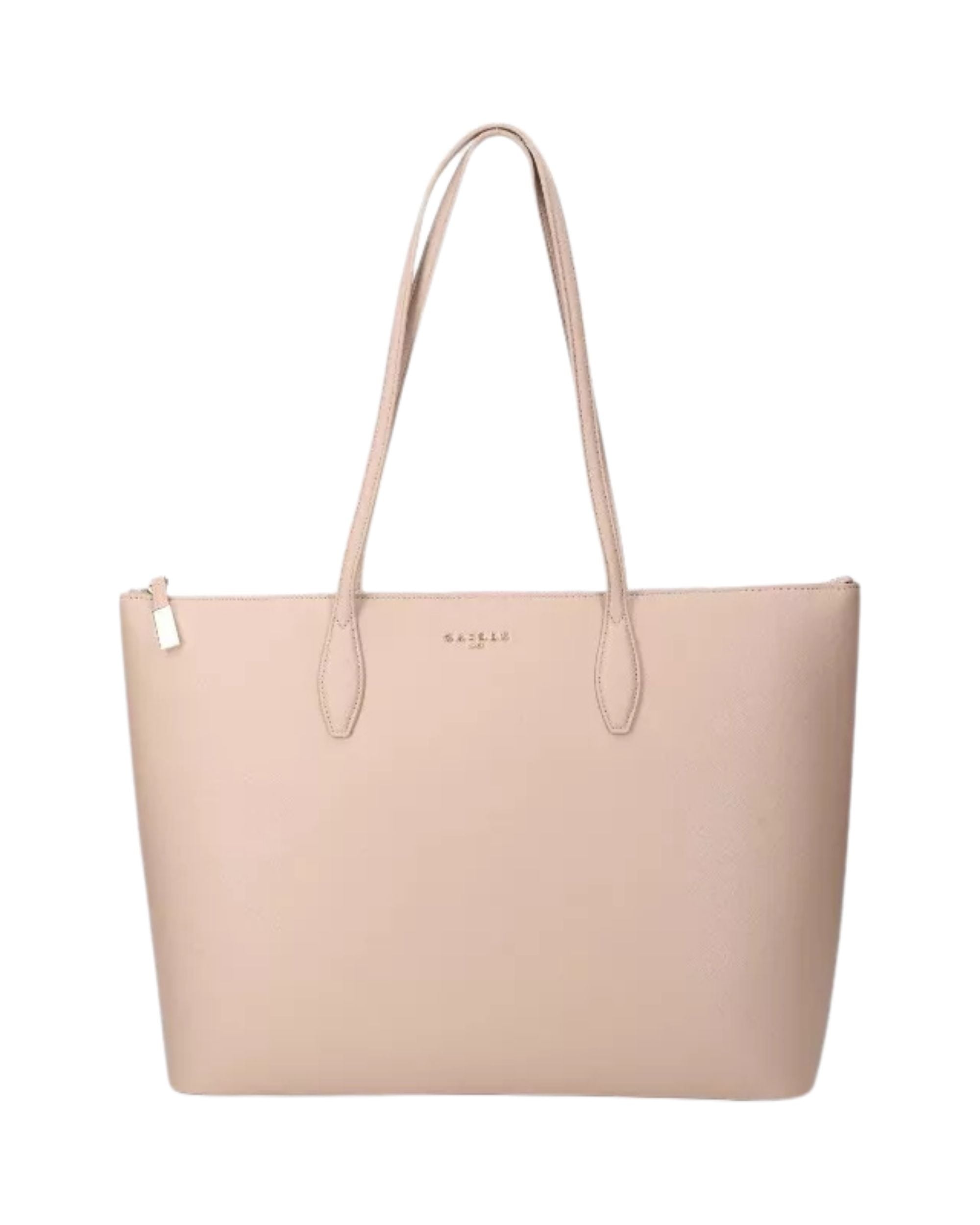 Gaelle Ecopelle Logo Metallo Marrone Donna