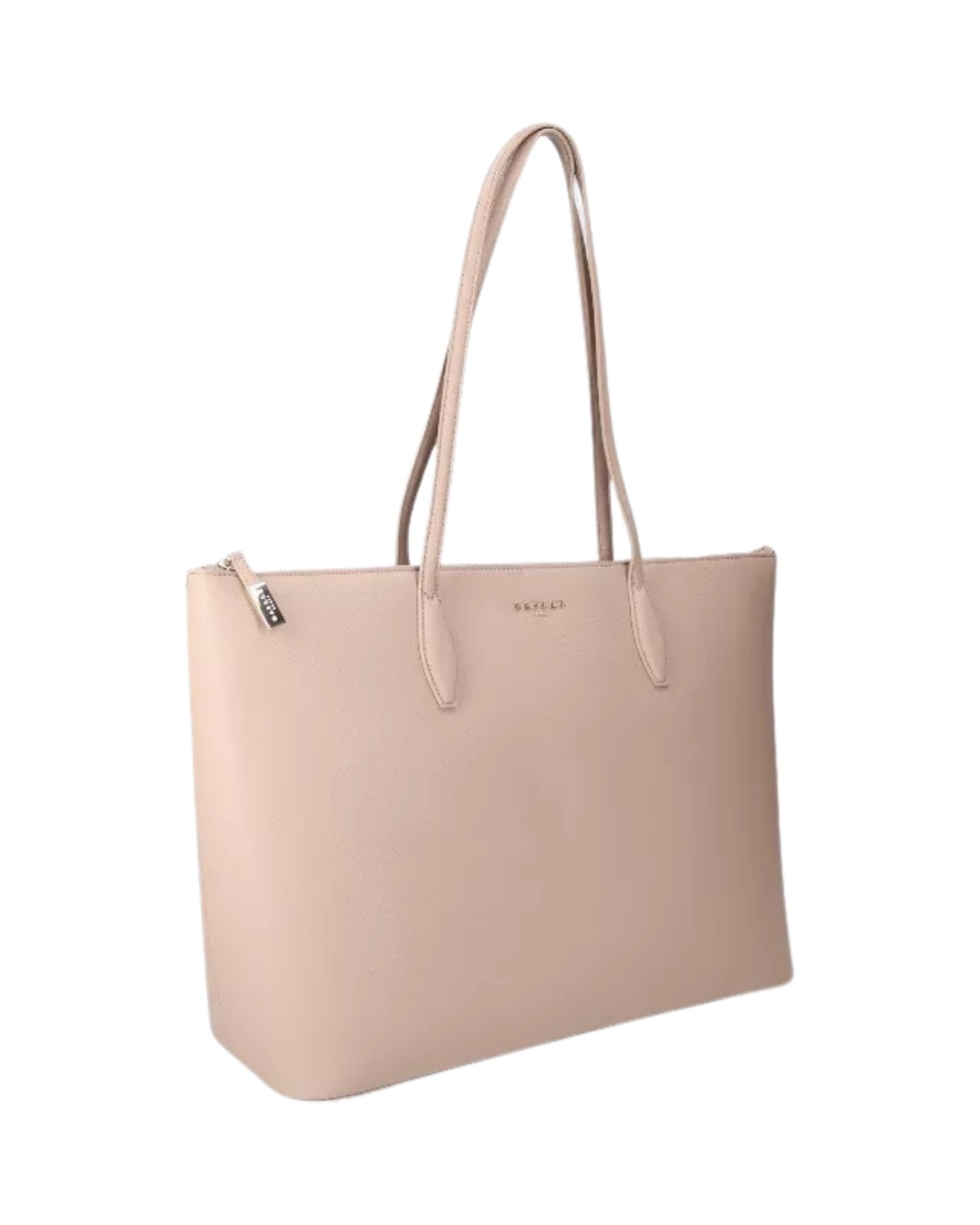 Gaelle Ecopelle Logo Metallo Marrone Donna