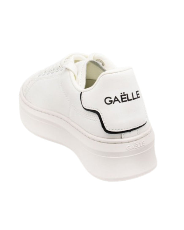 Gaelle Paris Addict Con Placchetta Logo Bianco Donna-2