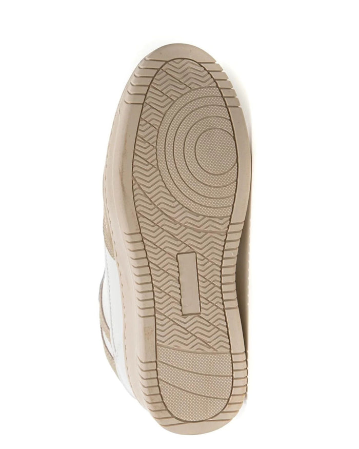 Gaelle Paris City In Action Sneaker Con Inserti Suede Bianco Donna 4