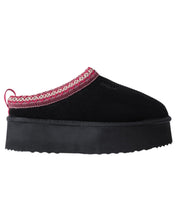 Gaelle Eskimo Sabot In Suede Nero Donna