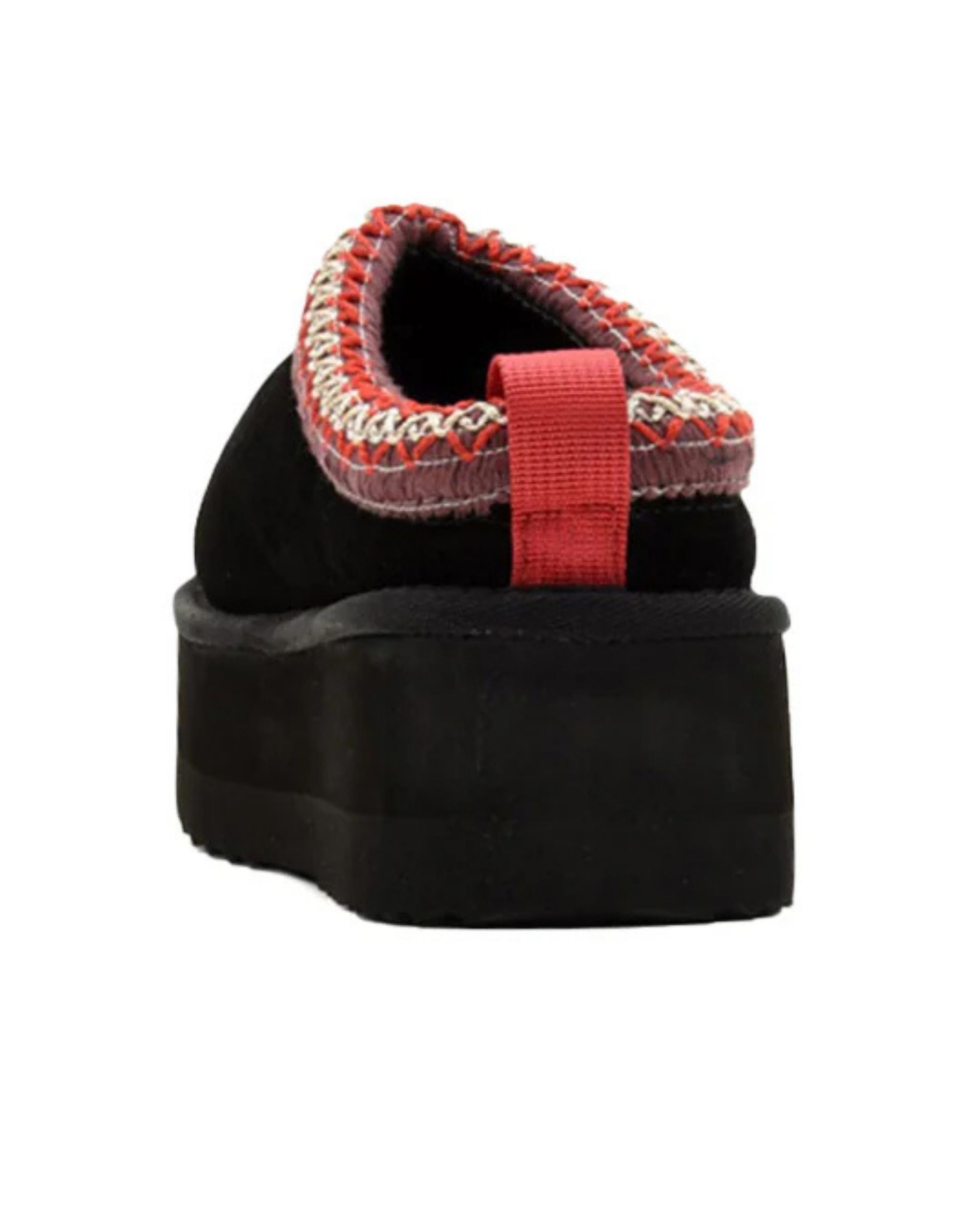 Gaelle Eskimo Sabot In Suede Nero Donna