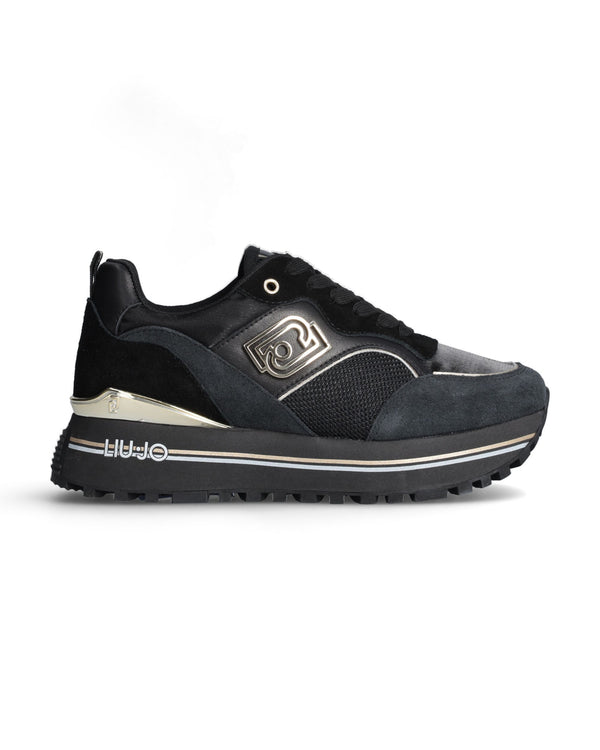 Liu Jo Sneakers Pelle Nero Donna