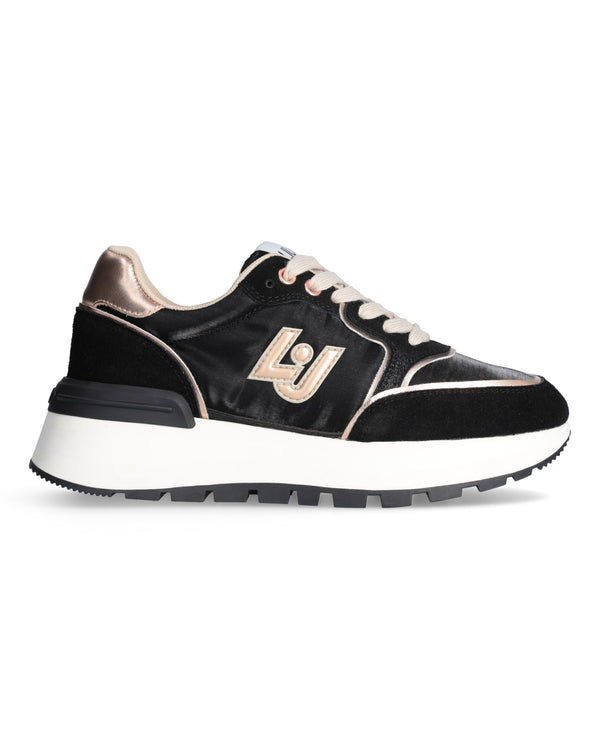 Liu Jo Sneakers Pelle Nero Donna