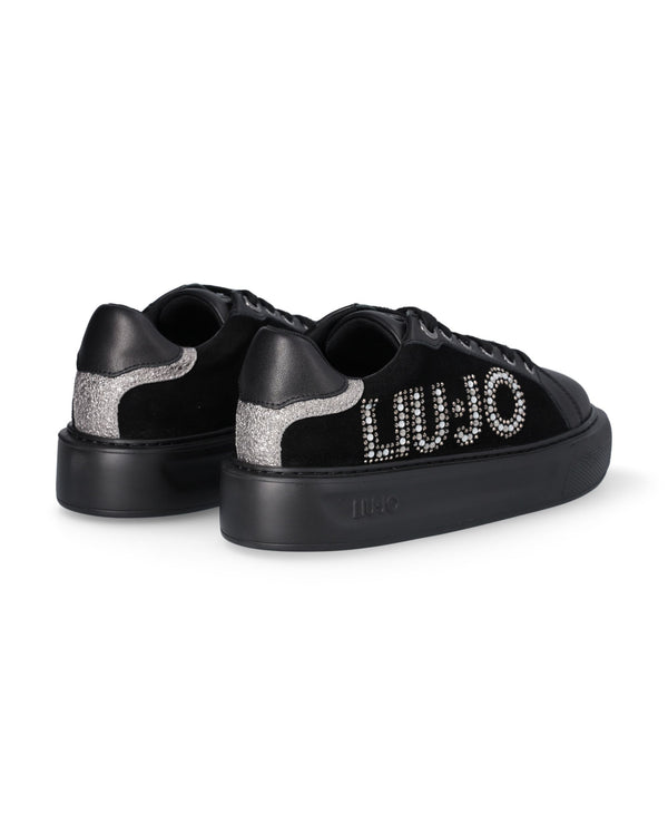 Liu Jo Sneakers Pelle Nero Donna-2