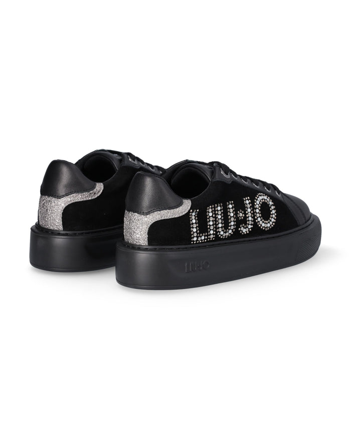 Liu Jo Sneakers Pelle Nero Donna 2