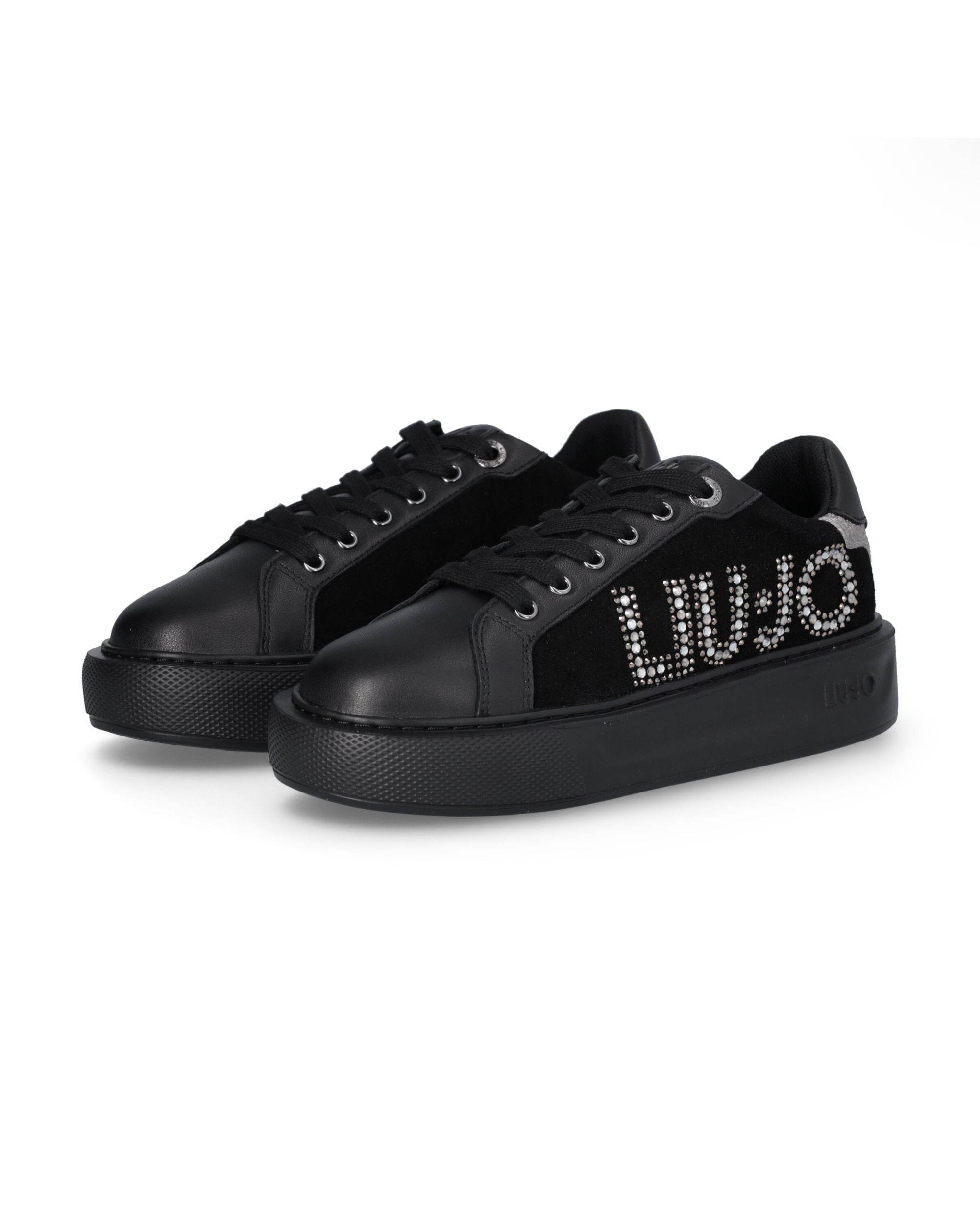 Liu Jo Sneakers Pelle Nero Donna