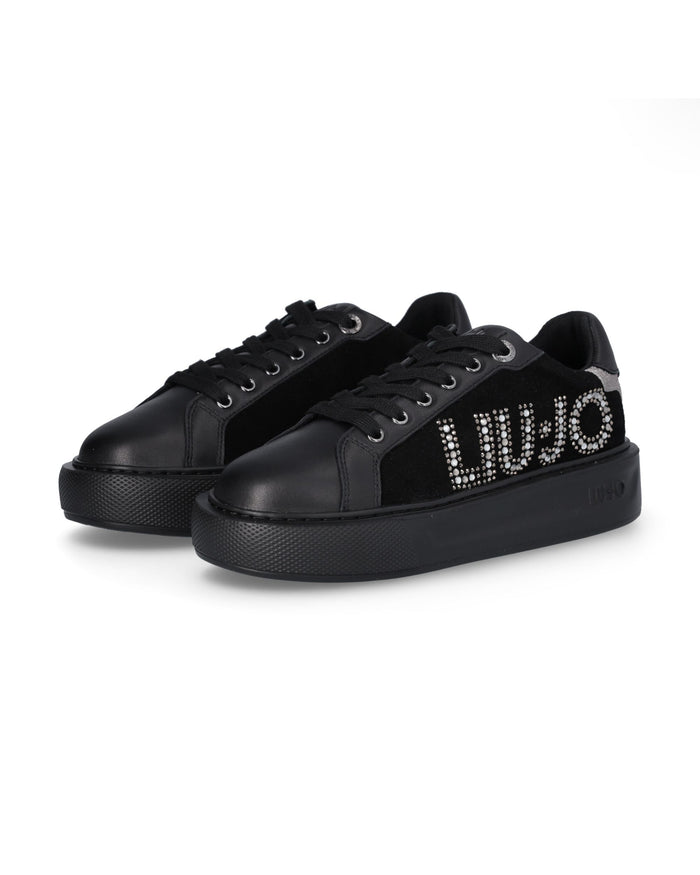 Liu Jo Sneakers Pelle Nero Donna 3