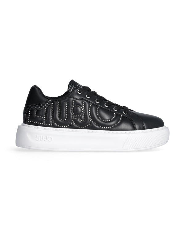 Liu Jo Sneakers Pelle Nero Donna