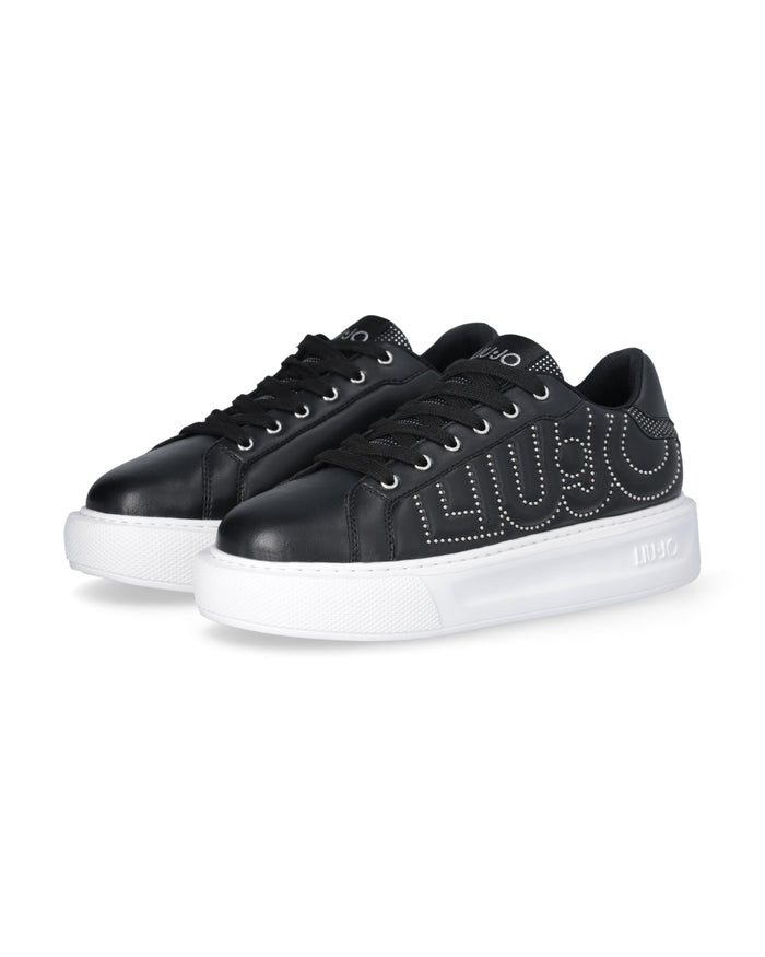 Liu Jo Sneakers Pelle Nero Donna 2