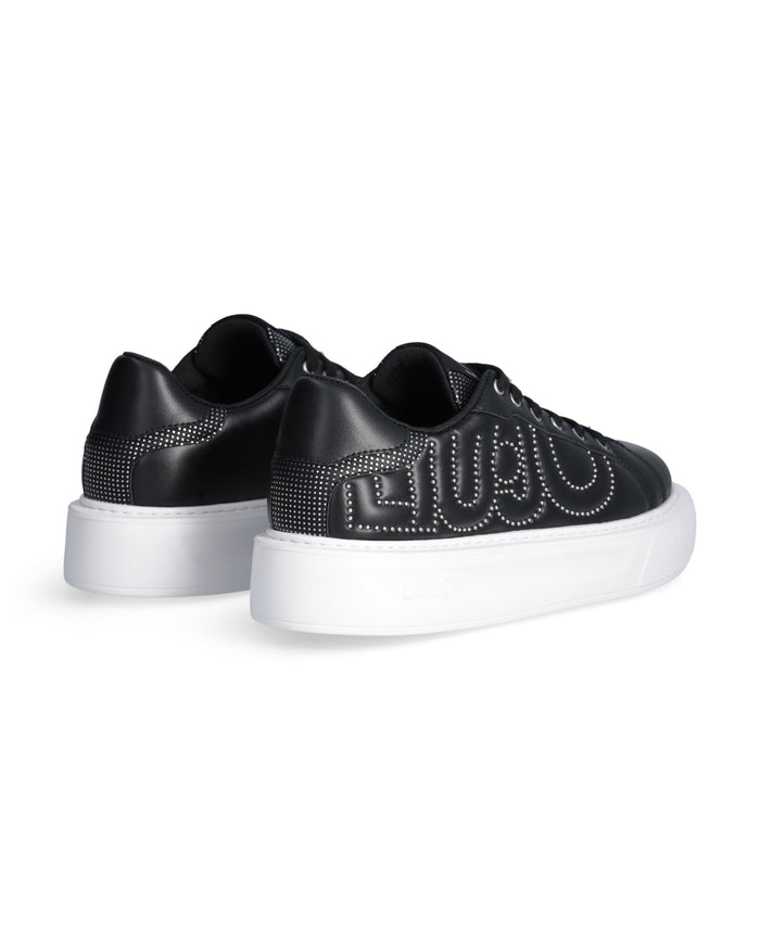 Liu Jo Sneakers Pelle Nero Donna 3