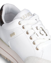 Liu Jo Sneakers Pelle Bianco Donna