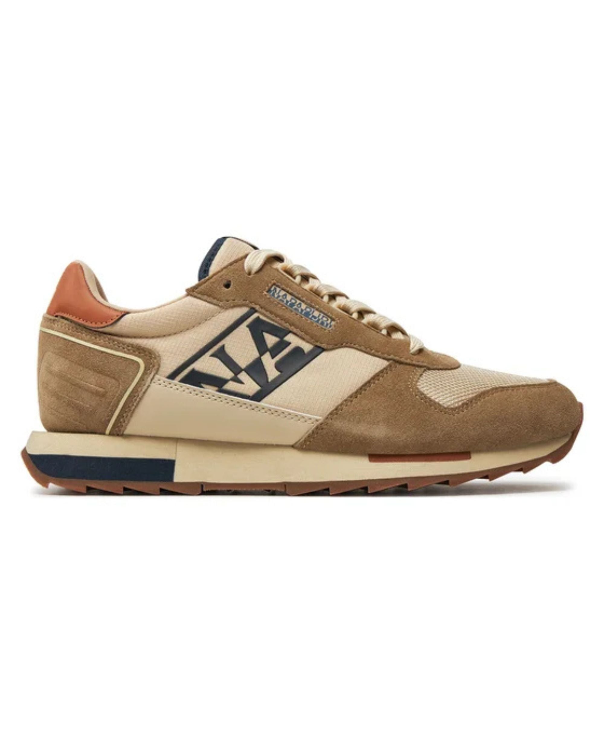 Napapijri Sneakers Running Scamosciata Beige Uomo