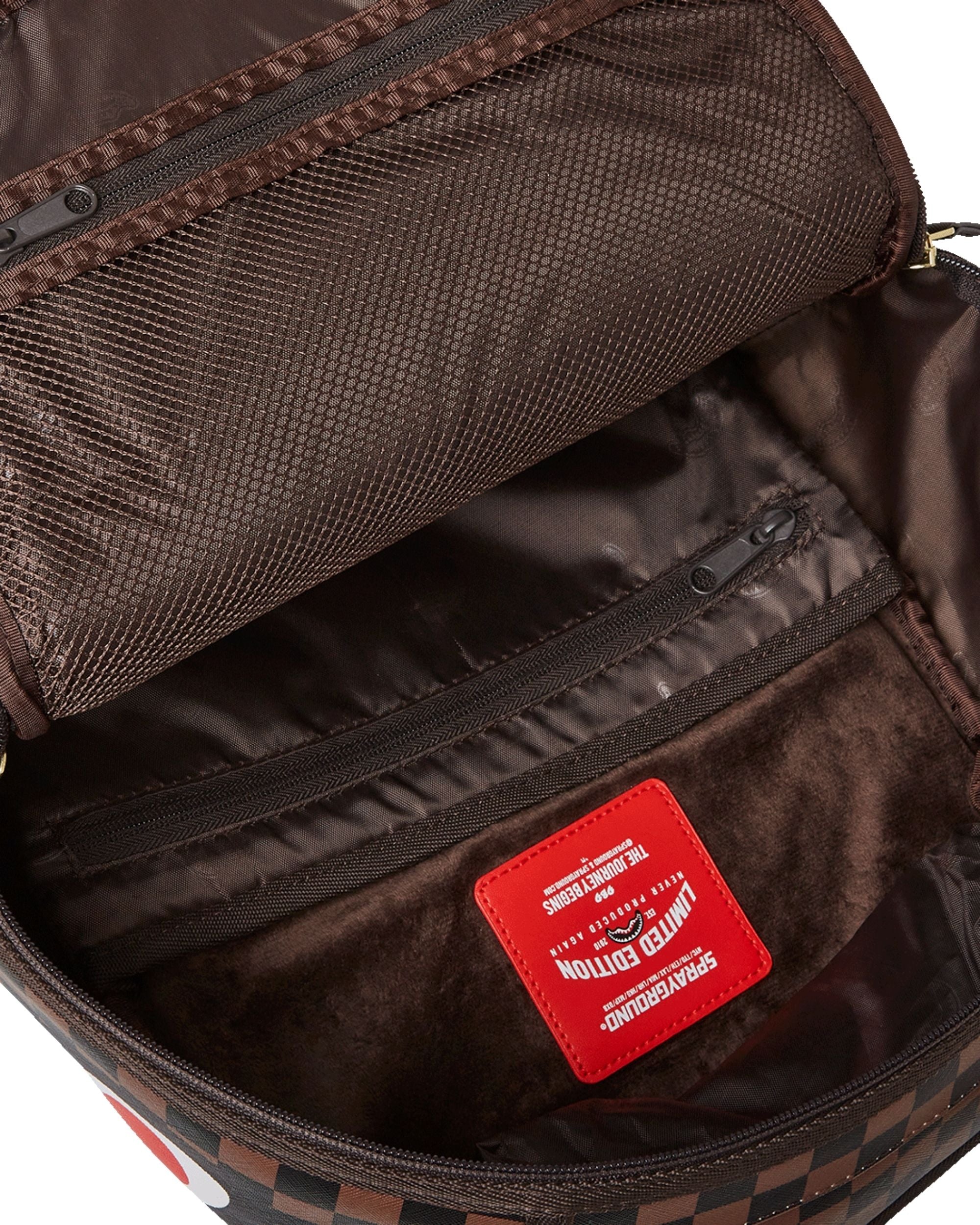 Sprayground Scuola City Viaggio Sport Urban Marrone Unisex