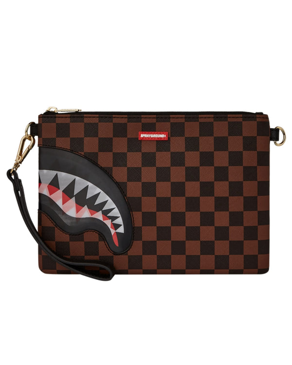 Sprayground Shark Mouth Women Shoulder Bag Handbag Black Unisex