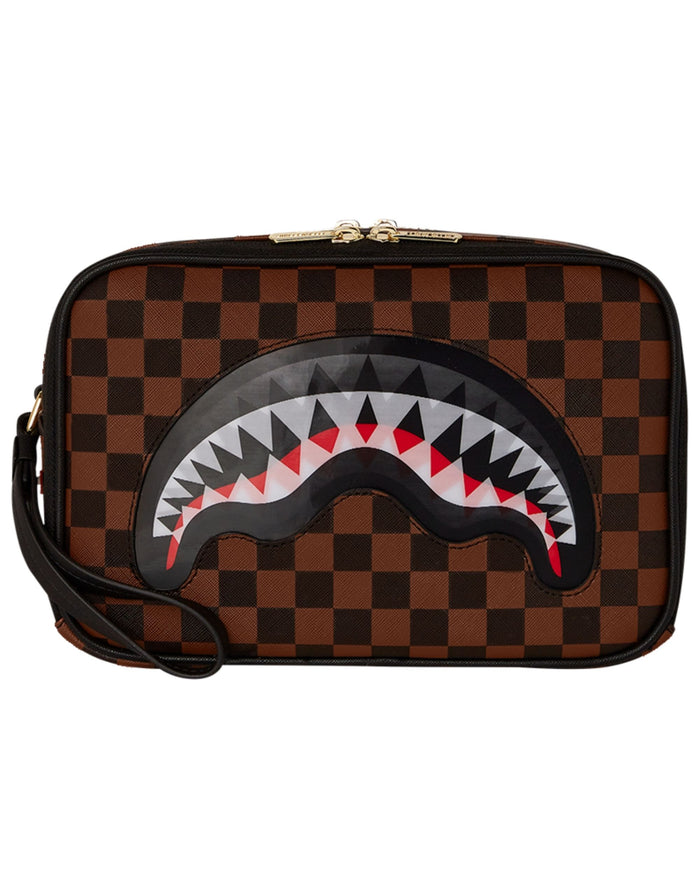 Sprayground Beauty Case Pochette Uomo Donna Nero Unisex 3