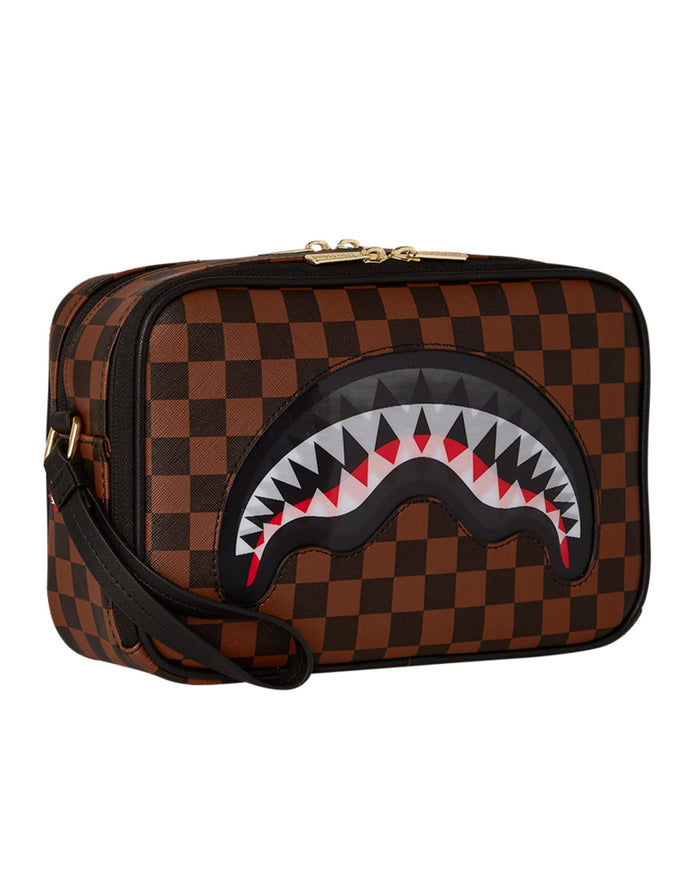 Sprayground Beauty Case Pochette Uomo Donna Nero Unisex 5