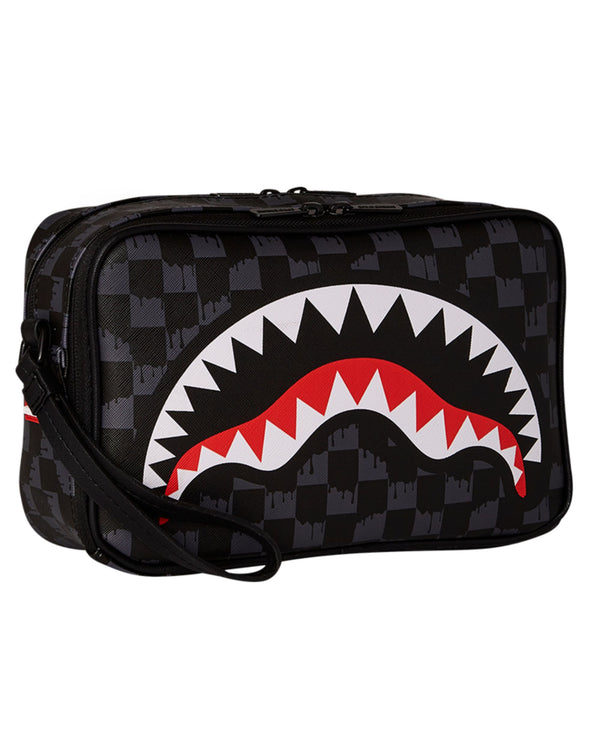 Sprayground Beauty Case Pochette Uomo Donna Nero Unisex