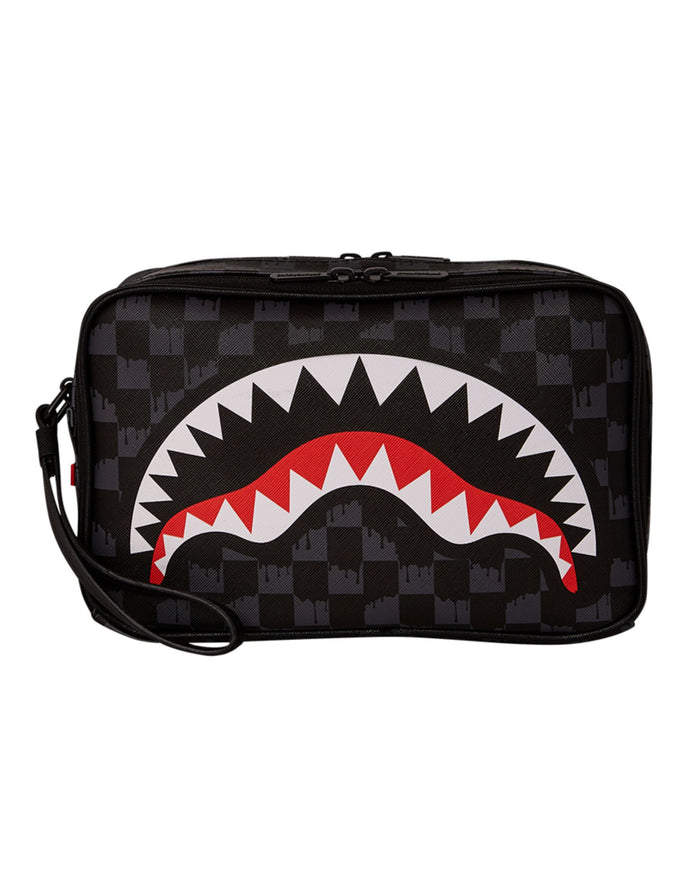 Sprayground Beauty Case Pochette Uomo Donna Nero Unisex 3